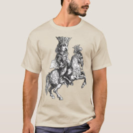 騎士の姿をした錬金術の悪魔 Tシャツ