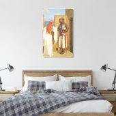 騎士の影（エドモンド・ブレア・レイトン著） キャンバスプリント (インサイチュ (寝室))