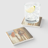 騎士の影（エドモンド・ブレア・レイトン著） ストーンコースター (横)