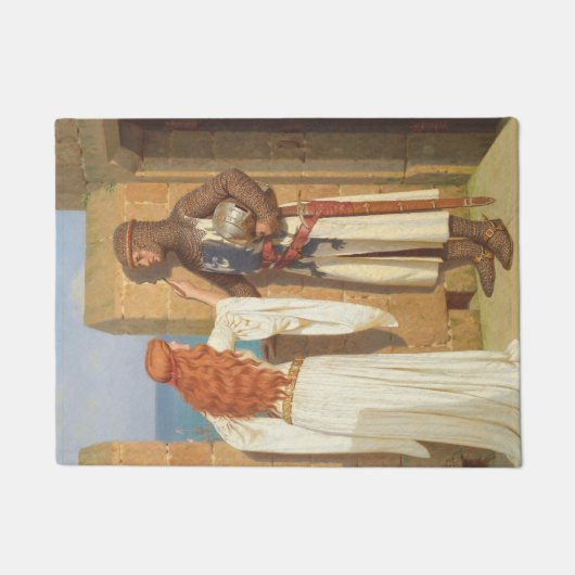 騎士の影（エドモンド・ブレア・レイトン著） ドアマット (正面)