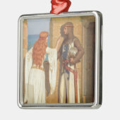 騎士の影(エドモンド・ブレア・レイトン著) メタルオーナメント (左)