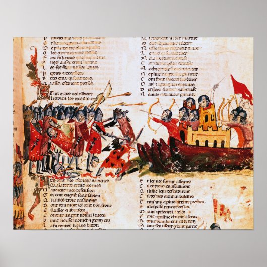 騎士の戦い ポスター (正面)