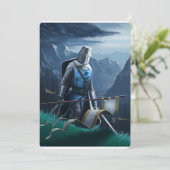 騎士の招待/ポストカード 招待状 (スタンド正面)