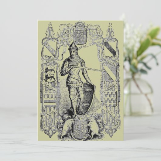 騎士の招待 招待状 (スタンド正面)