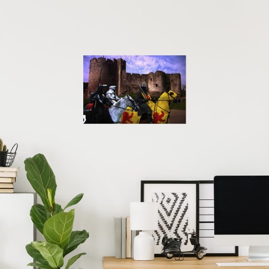 騎士の探求 ポスター (ホームオフィス)