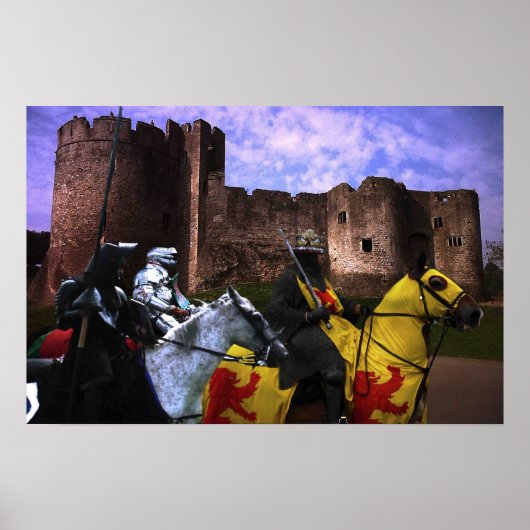 騎士の探求 ポスター (正面)