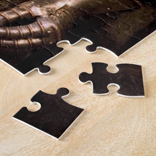 騎士の武具 ジグソーパズル (側面)