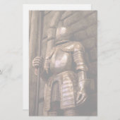 騎士の武具 便箋 (正面/裏面)