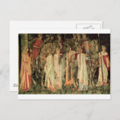 騎士の武装と出発 ポストカード (正面/裏面)