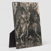 騎士の死と悪魔アルブレヒト決闘 フォトプラーク (側面)