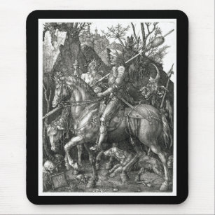 騎士の死と悪魔 – アルブレヒト・デュラーc.1513 マウスパッド