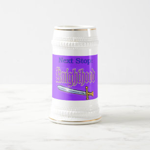 騎士の爵位ステイン ビールジョッキ