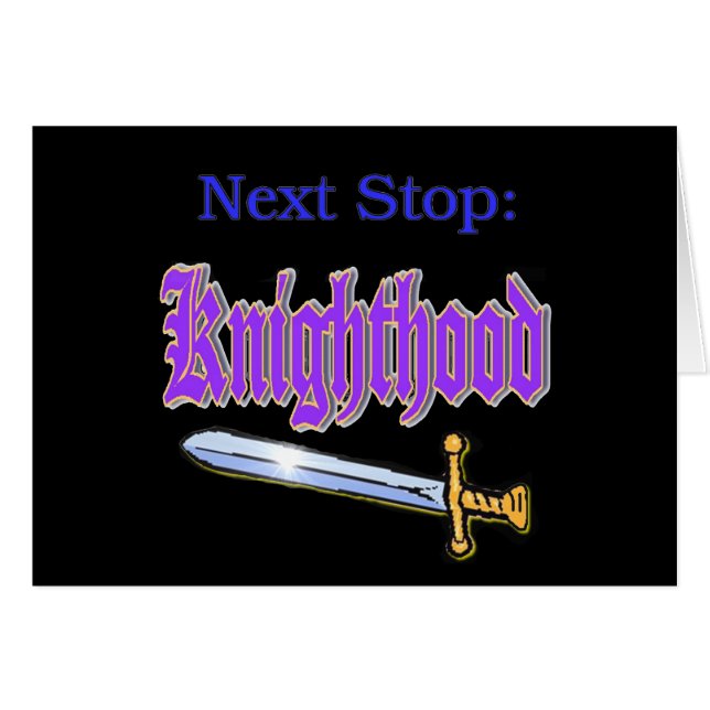 騎士の爵位 (正面横)