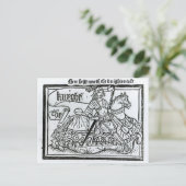 「騎士の物語が始まる」 ポストカード (スタンド正面)