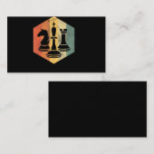 騎士の王ルークのチェスカラフルギフト 名刺 (正面/裏面)