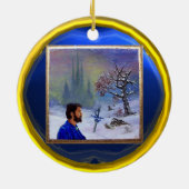 騎士の瞑想 セラミックオーナメント (裏面)