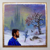 騎士の瞑想 ポスター (正面)