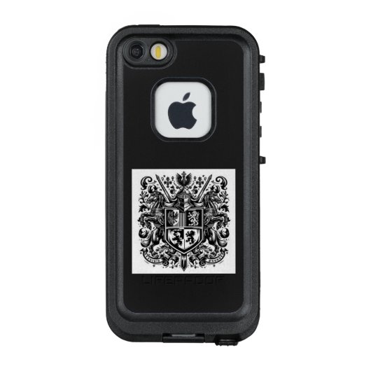 騎士の紋章 LifeProof iPhoneケース (裏面)