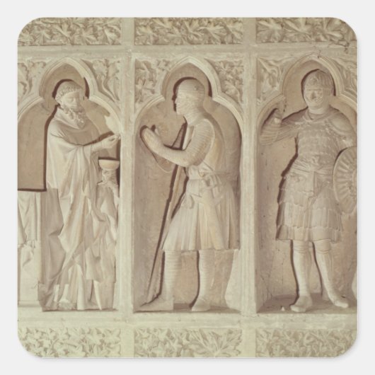 騎士の聖餐式 スクエアシール (正面)