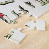 騎士の装甲の別の部分は、15をのためのめっきします ジグソーパズル (側面)