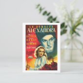 騎士の鎧なし、映画映画1937ヴィンテージ ポストカード (スタンド正面)