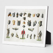 騎士の鎧の別のピース、プレート15 フォトプラーク (側面)