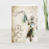 騎士の鎧の記念カード カード (正面)