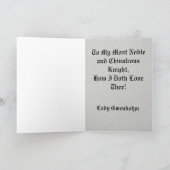 騎士の鎧輝く盾チェーンメール カード (内部)