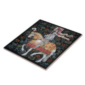 騎士の騎士のモンタキュートタペストリータイルトリベット タイル (側面)