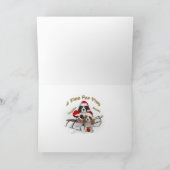 騎士はヤッピーなクリスマスを過ごす シーズンカード (内部)