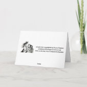 「騎士は乙女を口説く」カード カード (裏面)