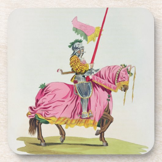 騎士は結束W.によって刻まれた1512年のために武装しました コースター (正面)