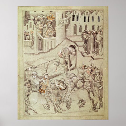 騎士は馬場内で可能性が高い ポスター (正面)