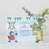 騎士インアーマードラゴンバースデーパーティーの招待 招待状 (スタンド正面)