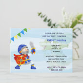 騎士インアーマードラゴンバースデーパーティー 招待状 (スタンド正面)