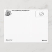 騎士オンホースバック葉書 ポストカード (裏面)