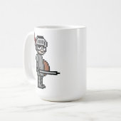 騎士ゲームのマグ: 騎士および恐れ コーヒーマグカップ (正面左)