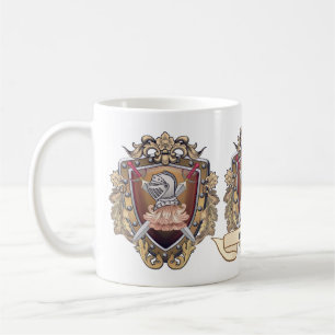 騎士シールドの姓 コーヒーマグカップ