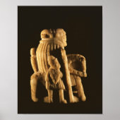 騎士チェス駒 ポスター (正面)