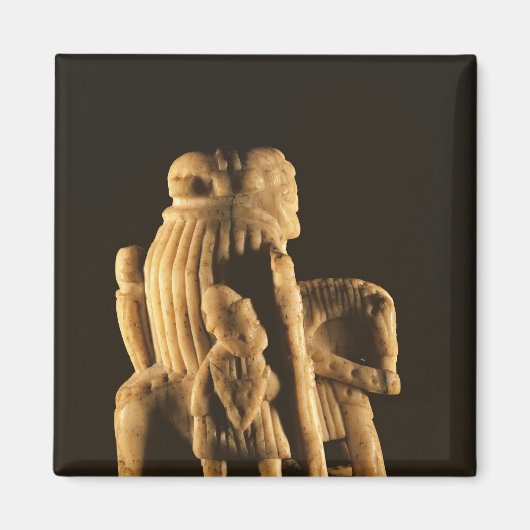 騎士チェス駒 マグネット (正面)