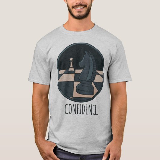 騎士チェス Tシャツ (正面)