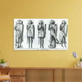 騎士テンプルの人形 キャンバスプリント (インサイチュ (リビング))