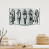 騎士テンプルの人形 ポスター (キッチン)