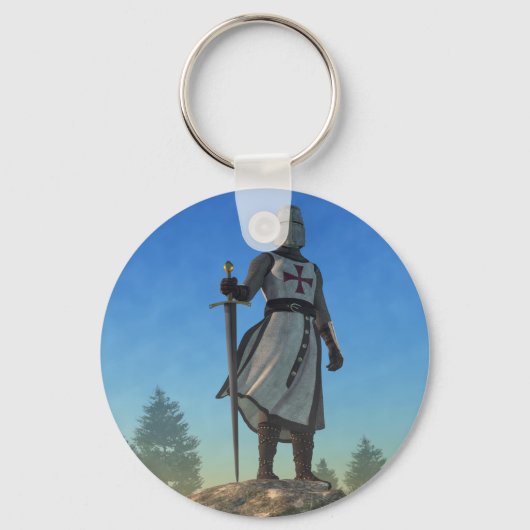 騎士テンプル キーホルダー (正面)