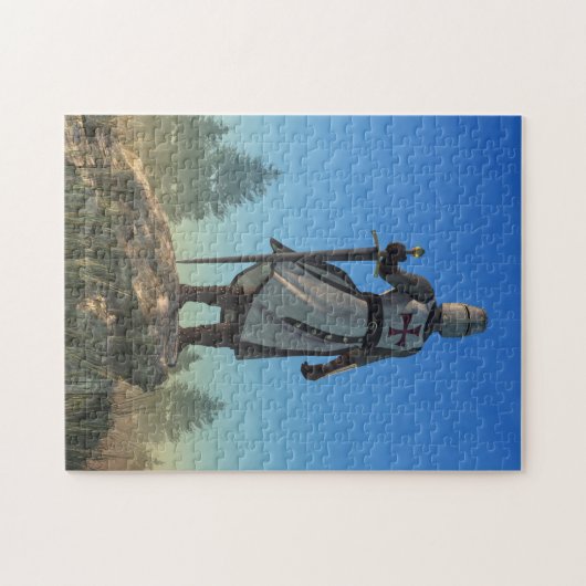 騎士テンプル ジグソーパズル (横)