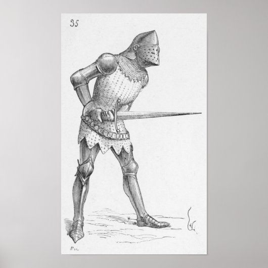 騎士フランスの ポスター (正面)