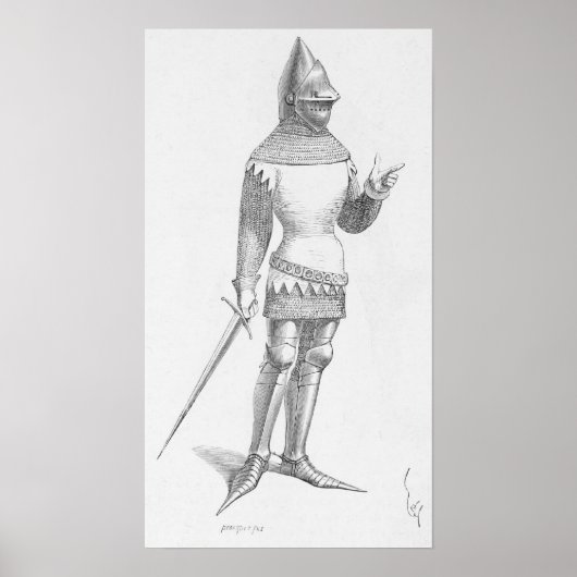 騎士フランスの ポスター (正面)