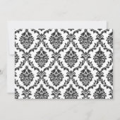 騎士プリンス テーマの誕生日招待状 招待状 (裏面)