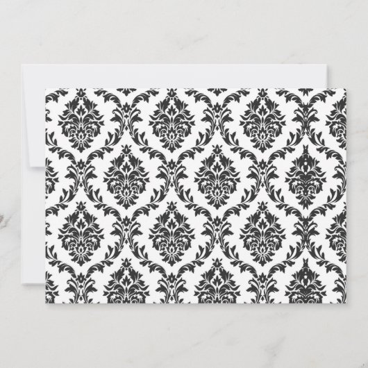 騎士プリンス テーマの誕生日招待状 招待状 (裏面)