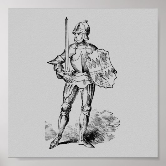 騎士ポスター ポスター (正面)
